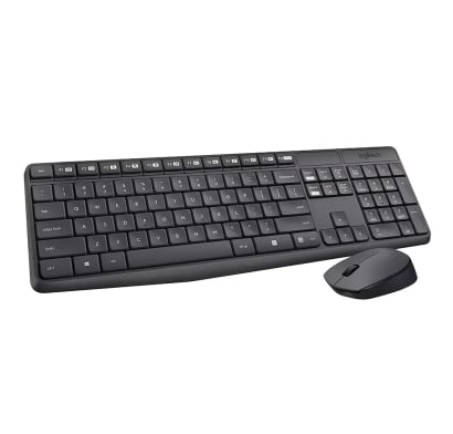 Teclado Inalámbrico Logitech Mk235 Negro