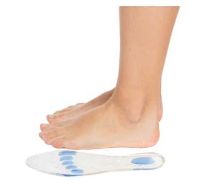 Plantilla Con Gel Bander Feet Con Arco Y Oliva