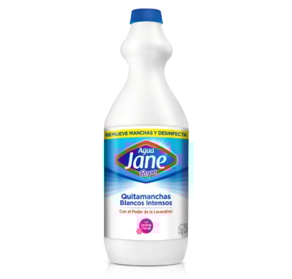 Limpiador Agua Jane Quitamanchas Para Ropa Blanca Floral 1 L