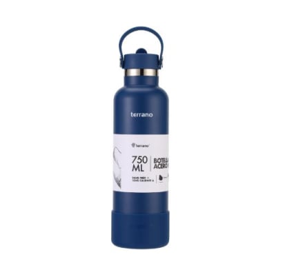 Botella Térmica Terrano Con Pico Azul 750 Ml