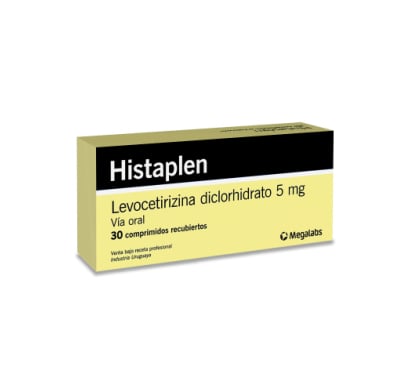 Histaplen 5 Mg 30 Comprimidos Recubiertos