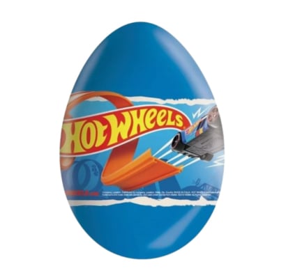 Huevo Zaini De Chocolate Hot Wheels 20 G