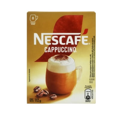 Café Nescafé Capuccino Clásico 8 Unidades