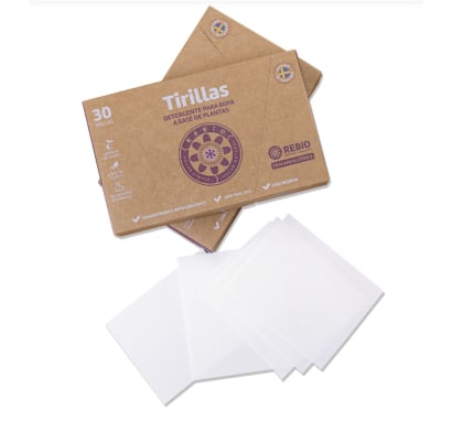 Jabón En Tirillas Para Ropa Rebío Fragancia Cítrica 