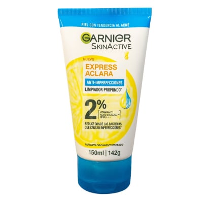 Exfoliante Garnier Aclara Antiacné 150 Ml