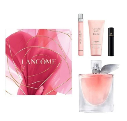 Cofre Lancôme La Vie Est Belle Edp 100 Ml + Máscara 2 Ml + Loción Corporal 50 Ml + Minitalla