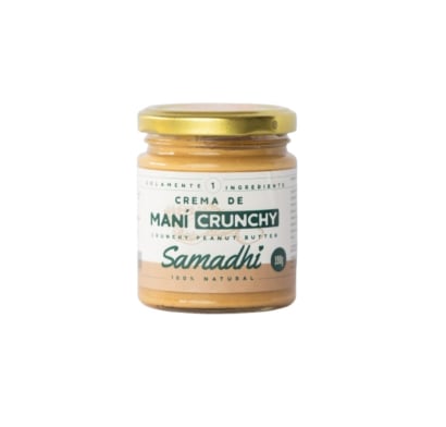 Crema De Maní Samadhi Crunchy 190 G 