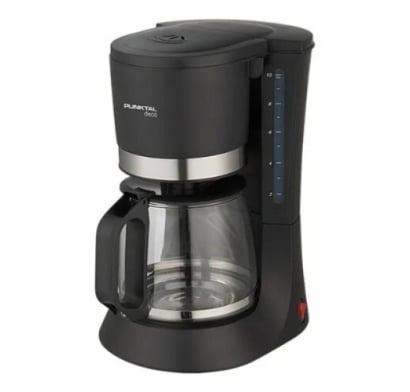 Cafetera Punktal 10-12 Tazas Negra