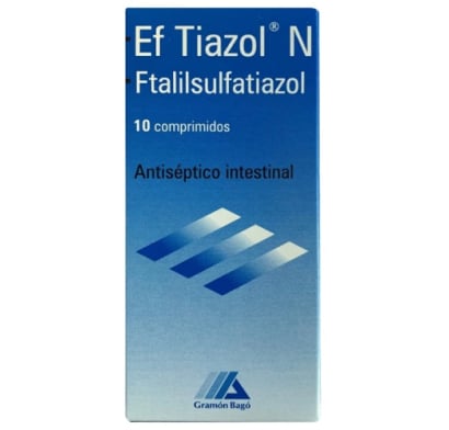 EF TIAZOL N 10 COMPRIMIDOS