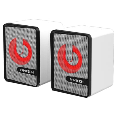 Parlantes Fantech GS203 USB Space Edition Blanco