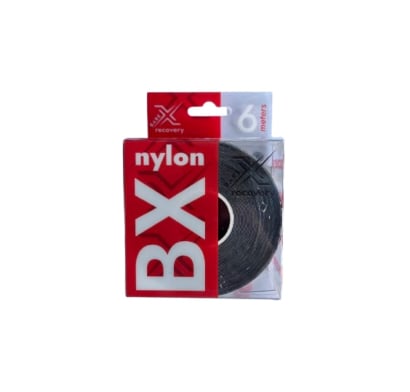 Cinta Kinesiológica Barex Nylon Negra 5 Cm X 6 M