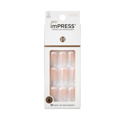 Uñas Postizas Impress Nails Chic French Im38