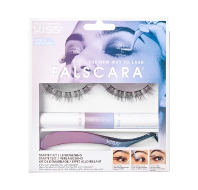 Extensiones De Pestañas Kiss Falscara Starter Kit Kfck01