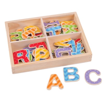 Letras Magnéticas Bigjigs Mayúsculas