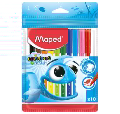 Marcadores Maped Ocean 10 Unidades