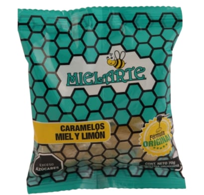 Caramelos Mielarte Miel y Limon 70 g