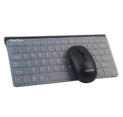 Teclado y Mouse Inalámbrico Meetion MT-MINI4000 Negro