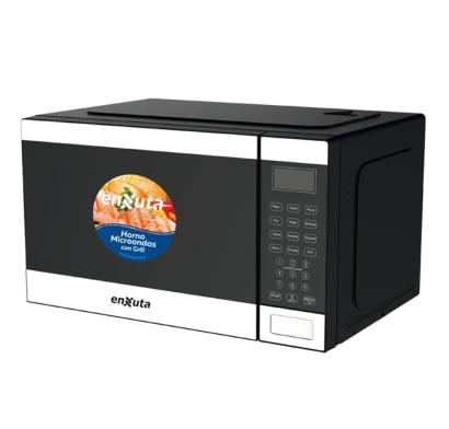 Microondas Enxuta Moenx0325dgi-1 Digital Inox Con Grill 25 L 