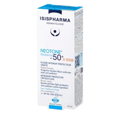 Fluido Protector Isispharma Neotone Radiance Fps50+ Tono Claro 30 Ml