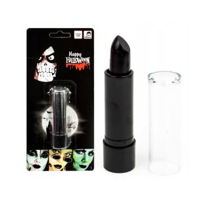 Labial Maquillaje de Halloween Mis Petates Negro