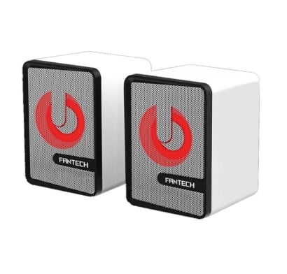 Parlantes Fantech Gs203 Usb Space Edition Blanco