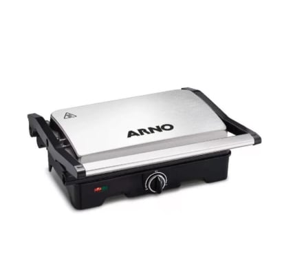 Sandwichera Arno Dual De Acero Inoxidable