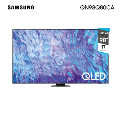 Televisor Samsung Q80C Smart QLED 4K 98"
