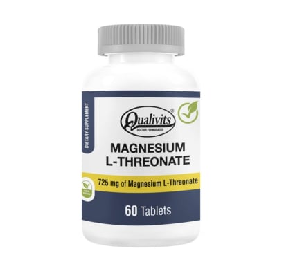 L-Treonato de Magnesio Qualivits 60 Tabletas