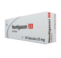 NEOTIGASON 25 MG.30 CAPSULAS