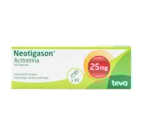 NEOTIGASON 25 MG.30 CAPSULAS