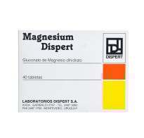Magnesium Dispert 40 Tabletas