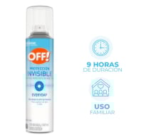 Repelente En Aerosol Off! Protección Invisible 98 Ml