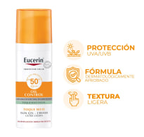 Protector Solar Eucerin Sun Toque Seco FPS50+ 50 ml