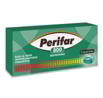 Perifar 800 mg 10 Cápsulas Blandas