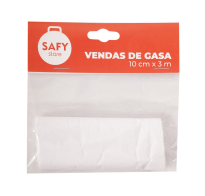 Vendas de Gasa Safy 10 cm x 3 m