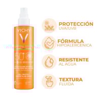 Protector Solar Vichy Capital Soleil Spray FPS50+200 ml