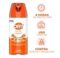 Repelente en Aerosol OFF! Family 170 ml