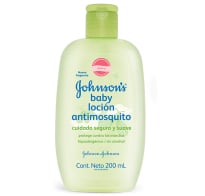 Loción Antimosquitos Johnson's Baby 200 ml