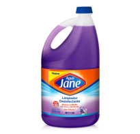 Lavandina Agua Jane Limpiador Desinfectante Lavanda 4 l