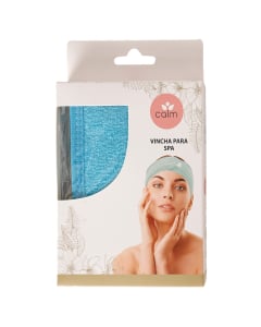 Vincha Para Spa Calm Celeste
