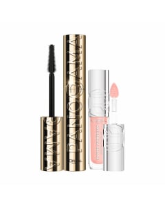 Combo L'oréal Paris Brillo Labial Plump Ambition N°201 Milky Nu y Máscara De Pestañas Voluminous Panorama Blackest Black