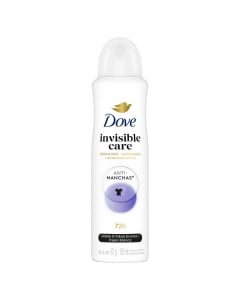 Antitranspirante En Aerosol Dove Aerosol Invisible Care 100 G