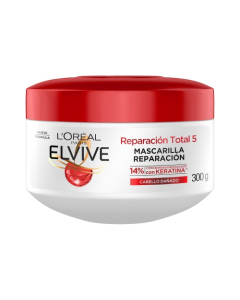 Mascarilla Capilar Elvive Reparación Total 5 300 G