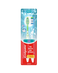 Cepillo De Dientes Colgate Max White 2 Unidades