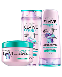 Combo Elvive Hidra Hialurónico Pure