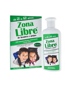 Piojicida Zona Libre Crema De Enjuague Protectora 200 Ml