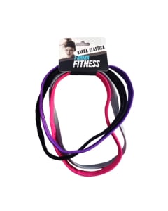 Vincha Deportiva Farma Fitness Fina 4 Unidades