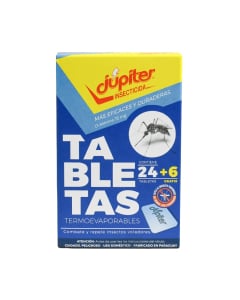 Tabletas para Mosquitos Júpiter 30 Unidades