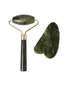 Set De Masaje Calm Roller Facial + Guasha