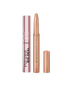 Combo L'oréal Máscara De Pestañas Big Deal Brown y Sombra De Ojos Paradise Le Shadow Stick Twinkly Rose